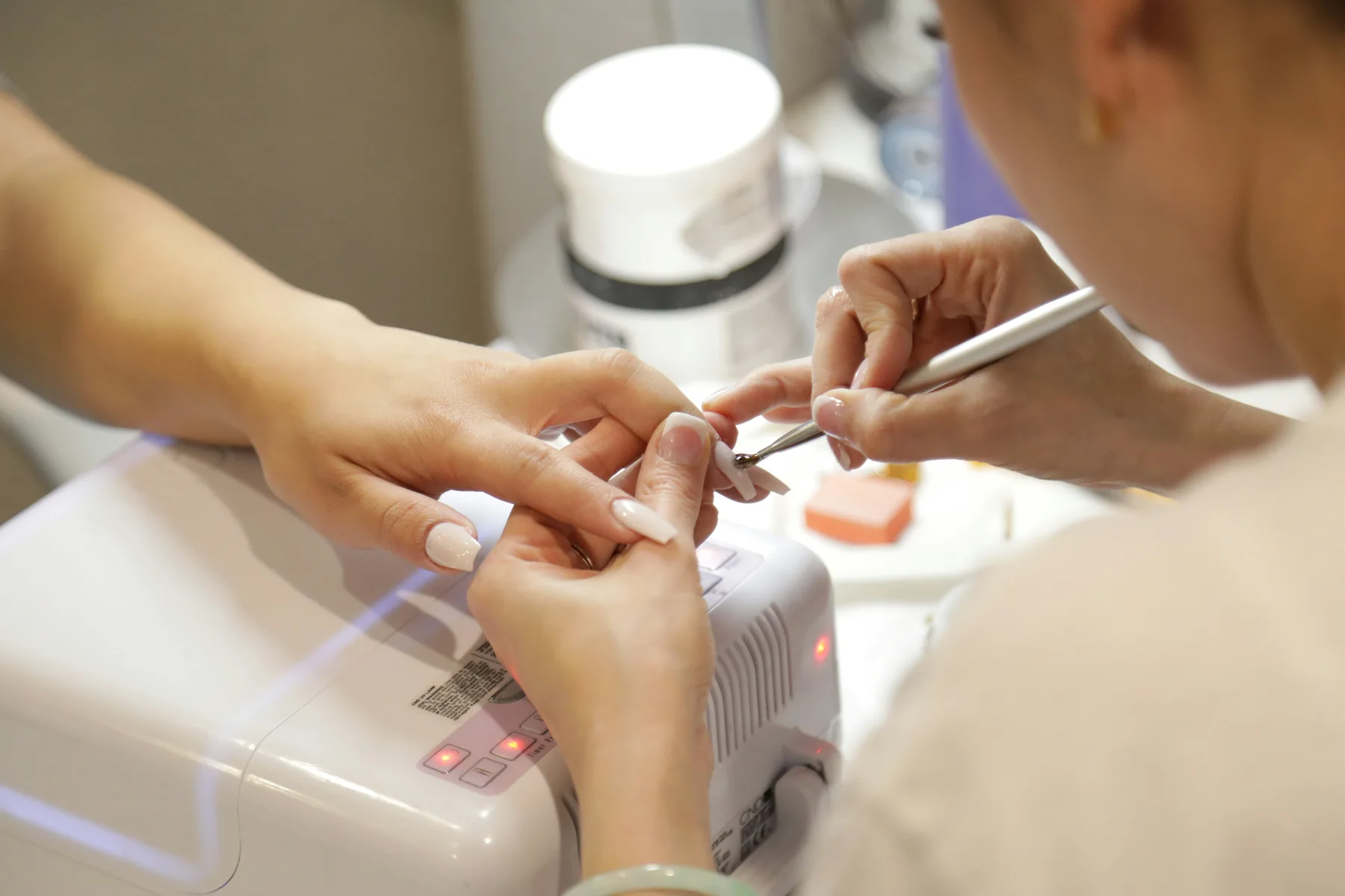 Nail rituals at the salon